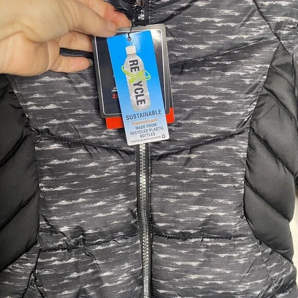 Zero Xposure Youth Girls SZ XS Winter Snowboard Coat Faux Fur Trim Pink Lined - Picture 8 of 10